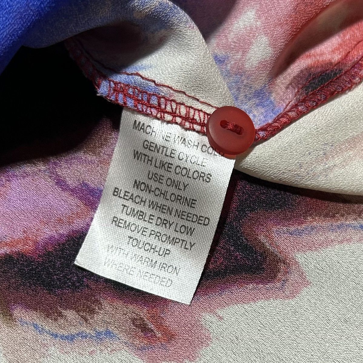 Other Sunny Leigh Ruffle Blouse Pleated Chiffon Watercolor Small Size S / US 4 / IT 40 - 8 Thumbnail