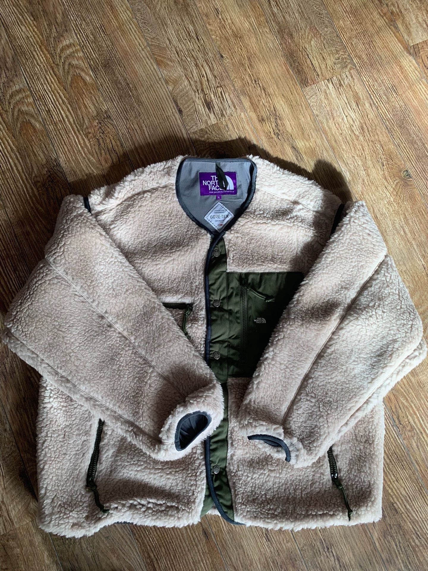 The North Face TNF Purple Label 22aw Field Cardigan Detachable Fleece XL Size US XL / EU 56 / 4 - 1 Thumbnail