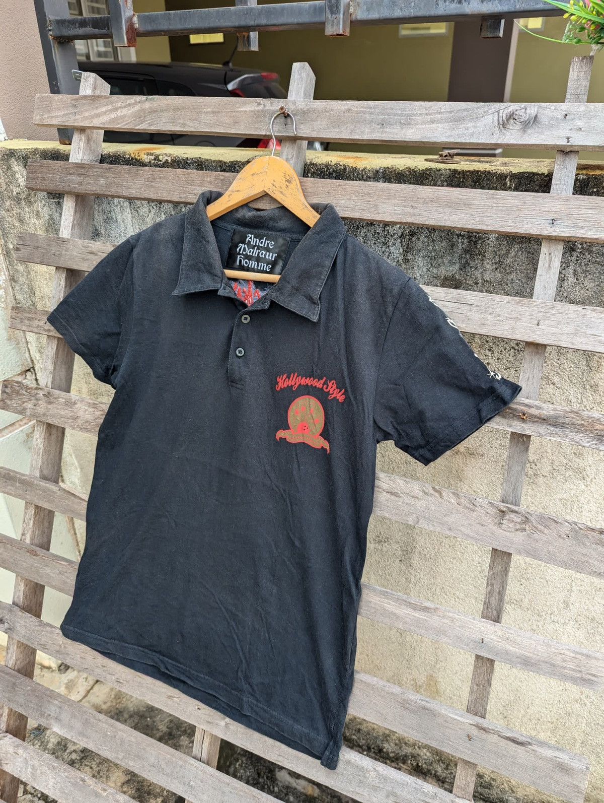 Japanese Brand × Vintage Bowling Tournament Andre Malraur Homme Polos Size US M / EU 48-50 / 2 - 4 Thumbnail