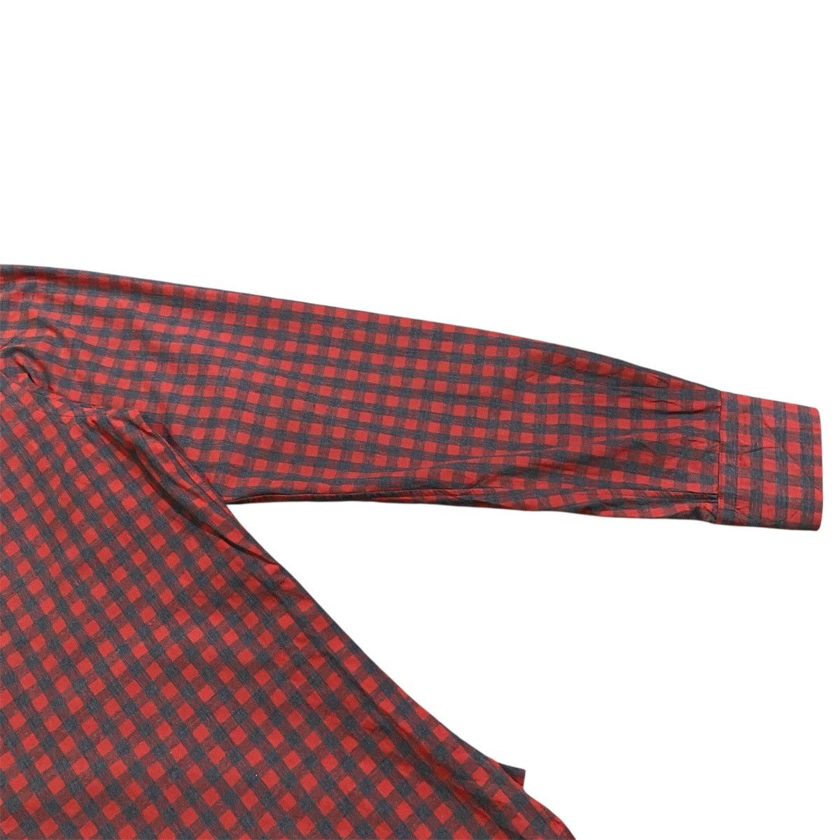 Needles ‼️LAST DROP‼️Needles Longline Gingham Cardigan Collarless Red Size US S / EU 44-46 / 1 - 8 Thumbnail
