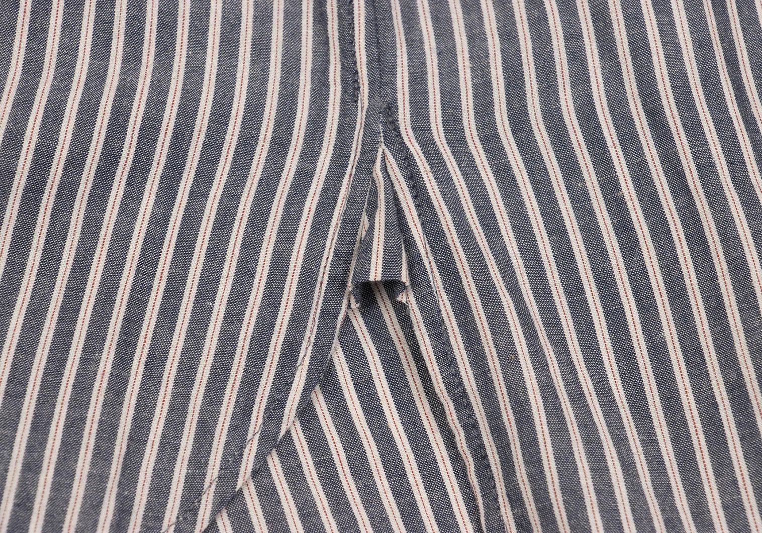 Yohji Yamamoto Yohji Yamamoto Cotton Linen Stripe Shirt Size US M / EU 48-50 / 2 - 13 Thumbnail