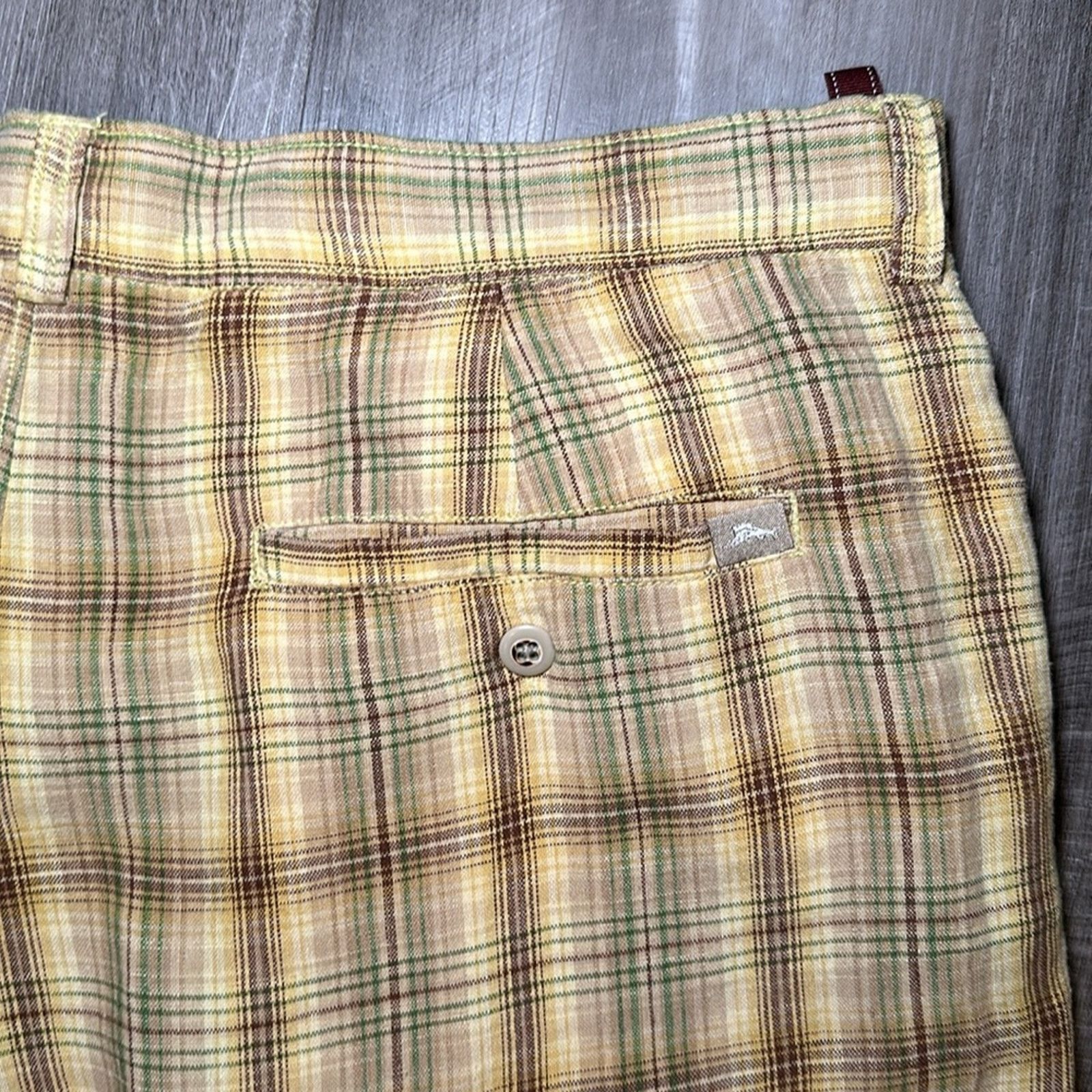 Tommy Bahama Tommy Bahama Relax Linen Plaid Shorts - 36 Size US 36 / EU 52 - 3 Thumbnail