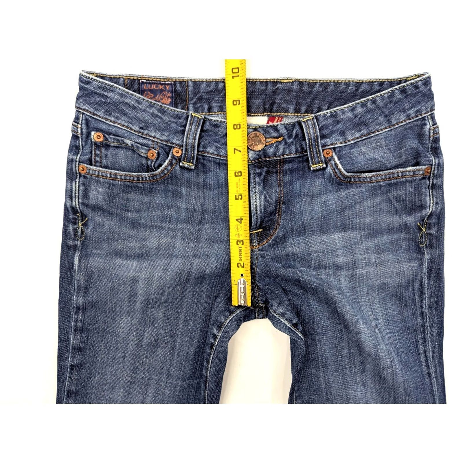 Lucky Brand Lucky Brand Gene Montesano Dungarees Jeans Women 6/28 Lola Bootcut Blue Size 28" / US 6 / IT 42 - 4 Thumbnail
