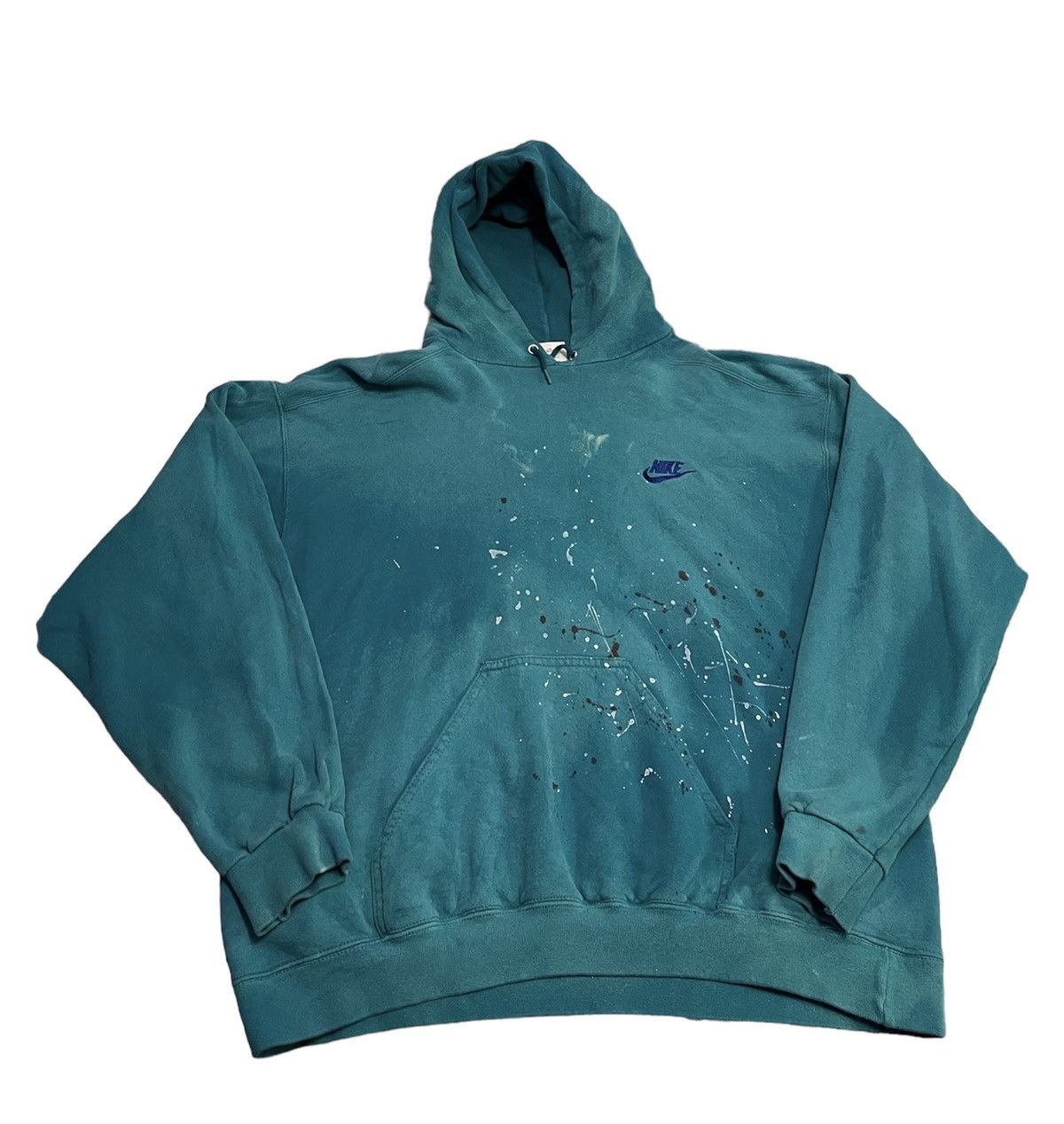 Nike Paint Splatter Hoodie Grailed