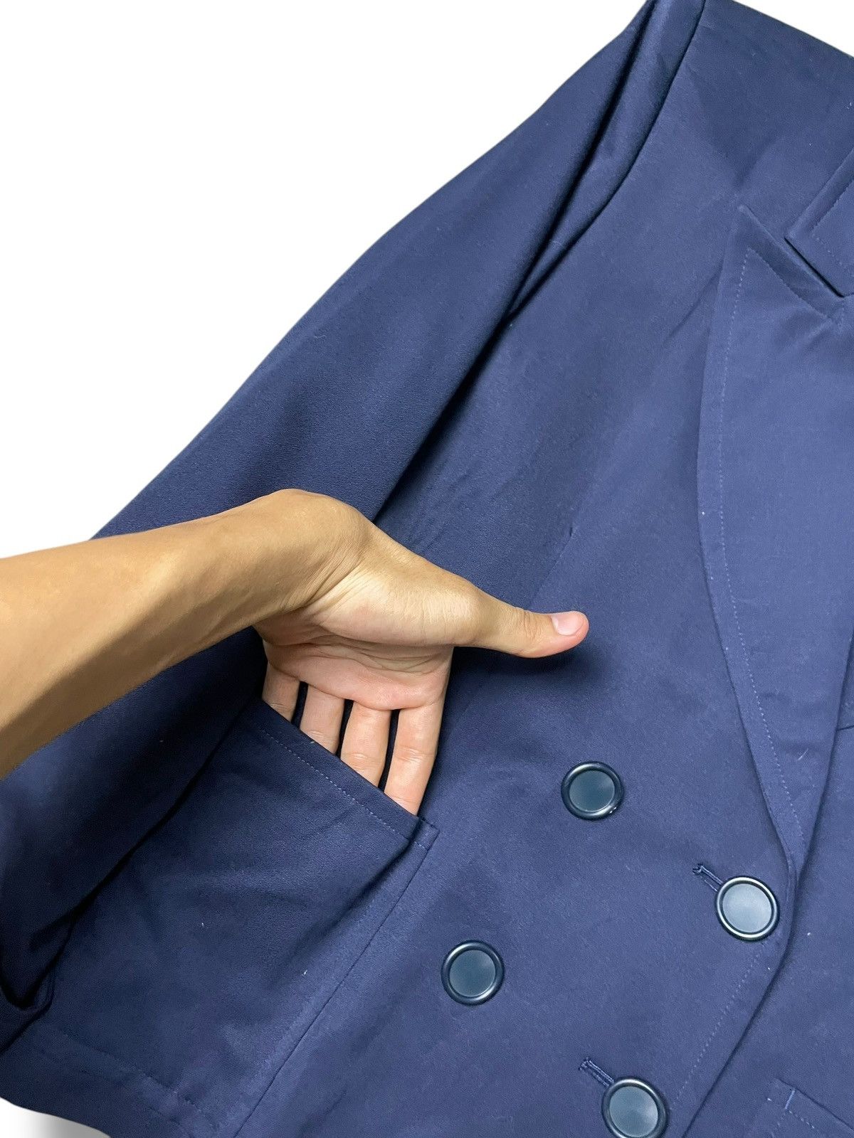 Yves Saint Laurent Double Breasted Blazer (74)