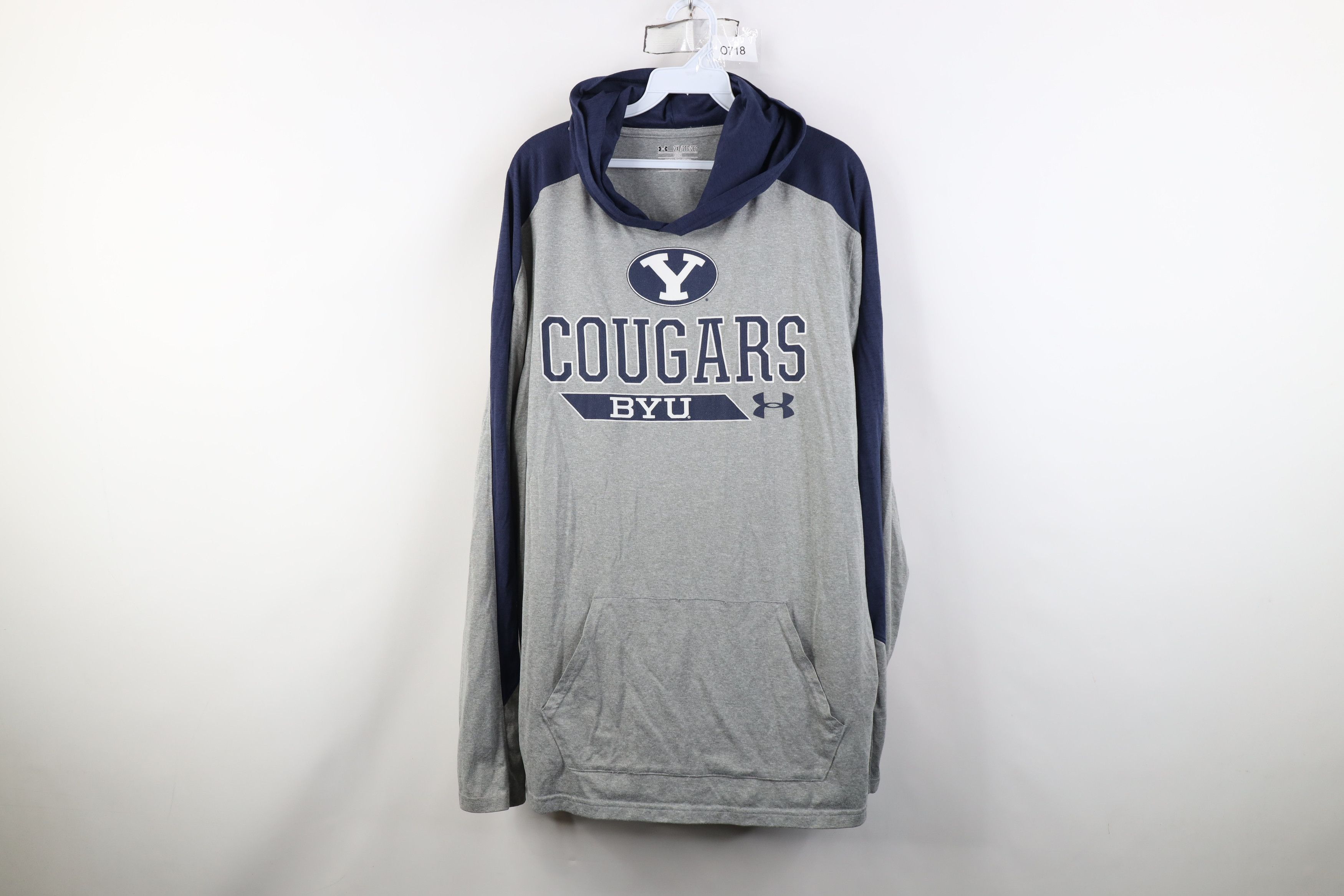 Under Armour Under Armour Brigham Young University BYU Hoodie T-Shirt Size US XXL / EU 58 / 5 - 1 Thumbnail