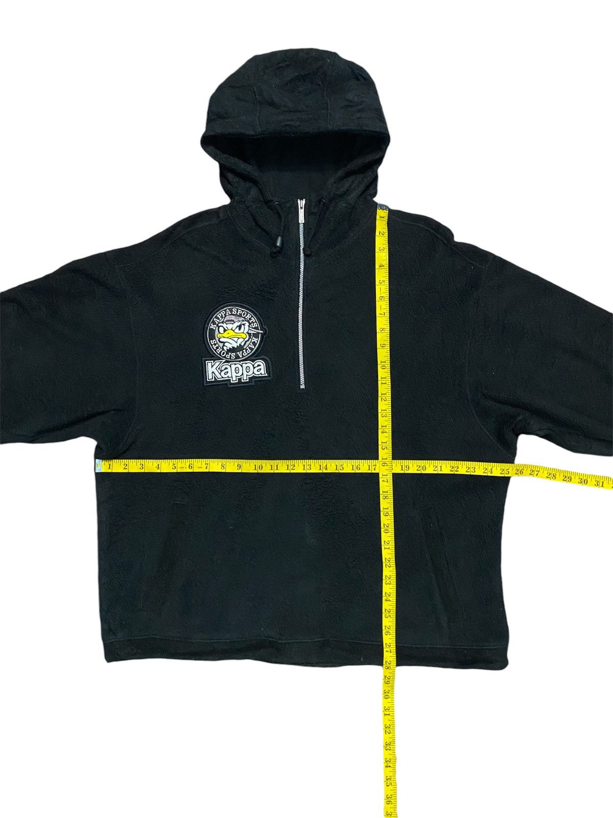 Japanese Brand × Kappa × Vintage Vintage kappa sports anorak fleece jacket big logos Size US L / EU 52-54 / 3 - 10 Thumbnail