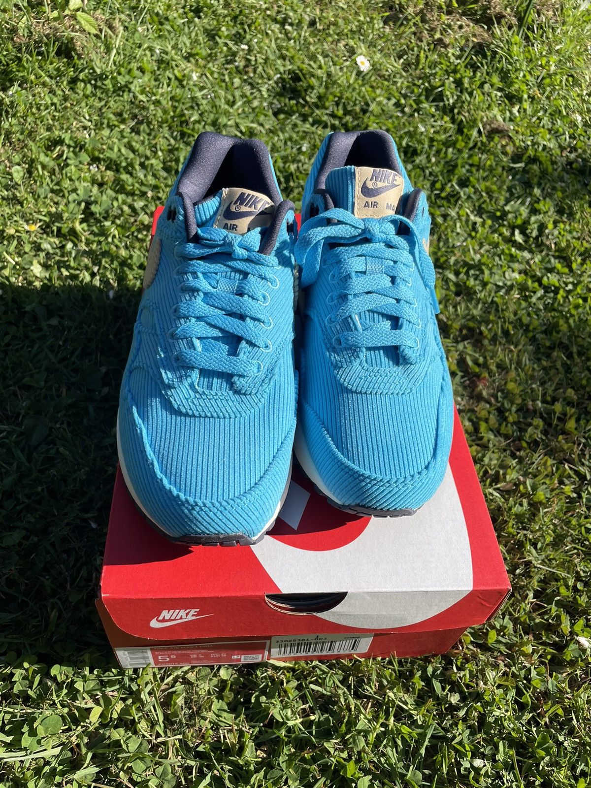 Nike Air Max one turquoise blue textile Size US 7 / IT 37 - 5 Thumbnail