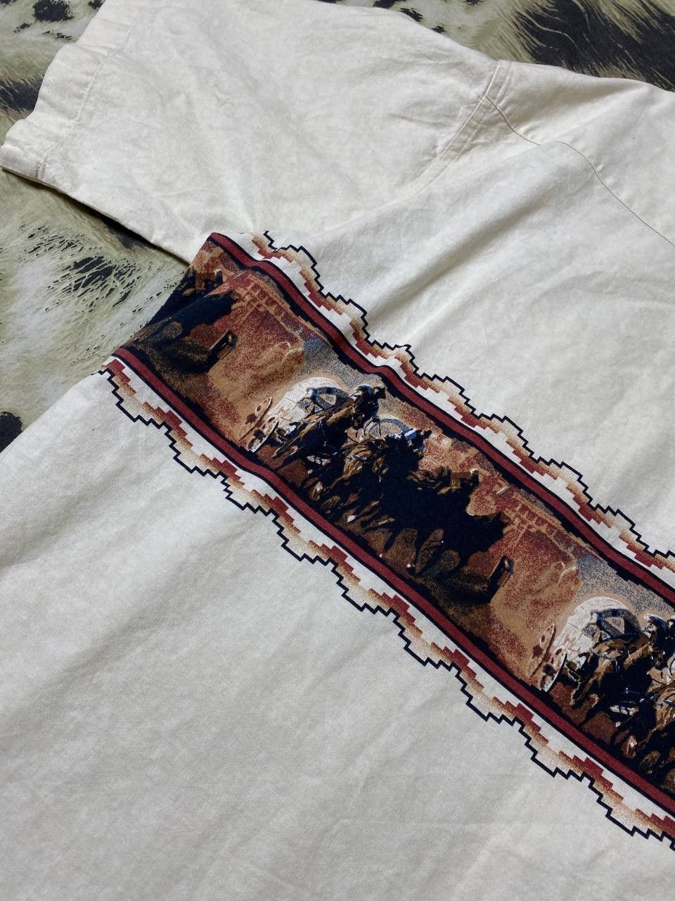 Vintage × Wrangler Vintage Wrangler Cowboy Shirt Size US XXL / EU 58 / 5 - 14 Thumbnail