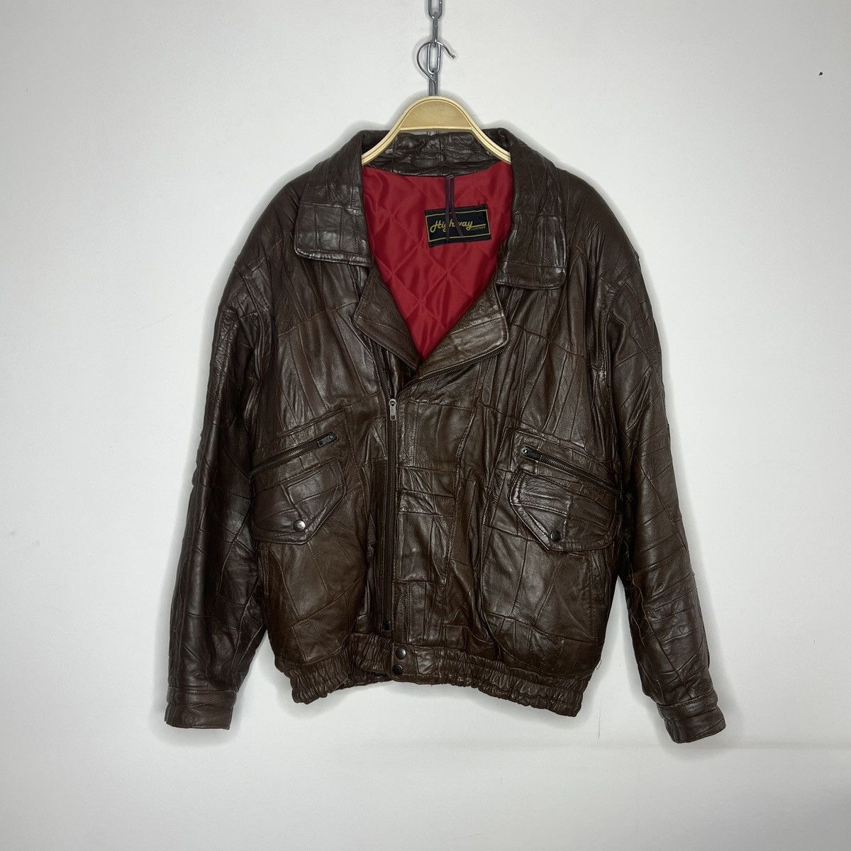 Vintage Vintage Real Leather Jacket Biker Black Rare Luxury Ramones Size US L / EU 52-54 / 3 - 1 Thumbnail
