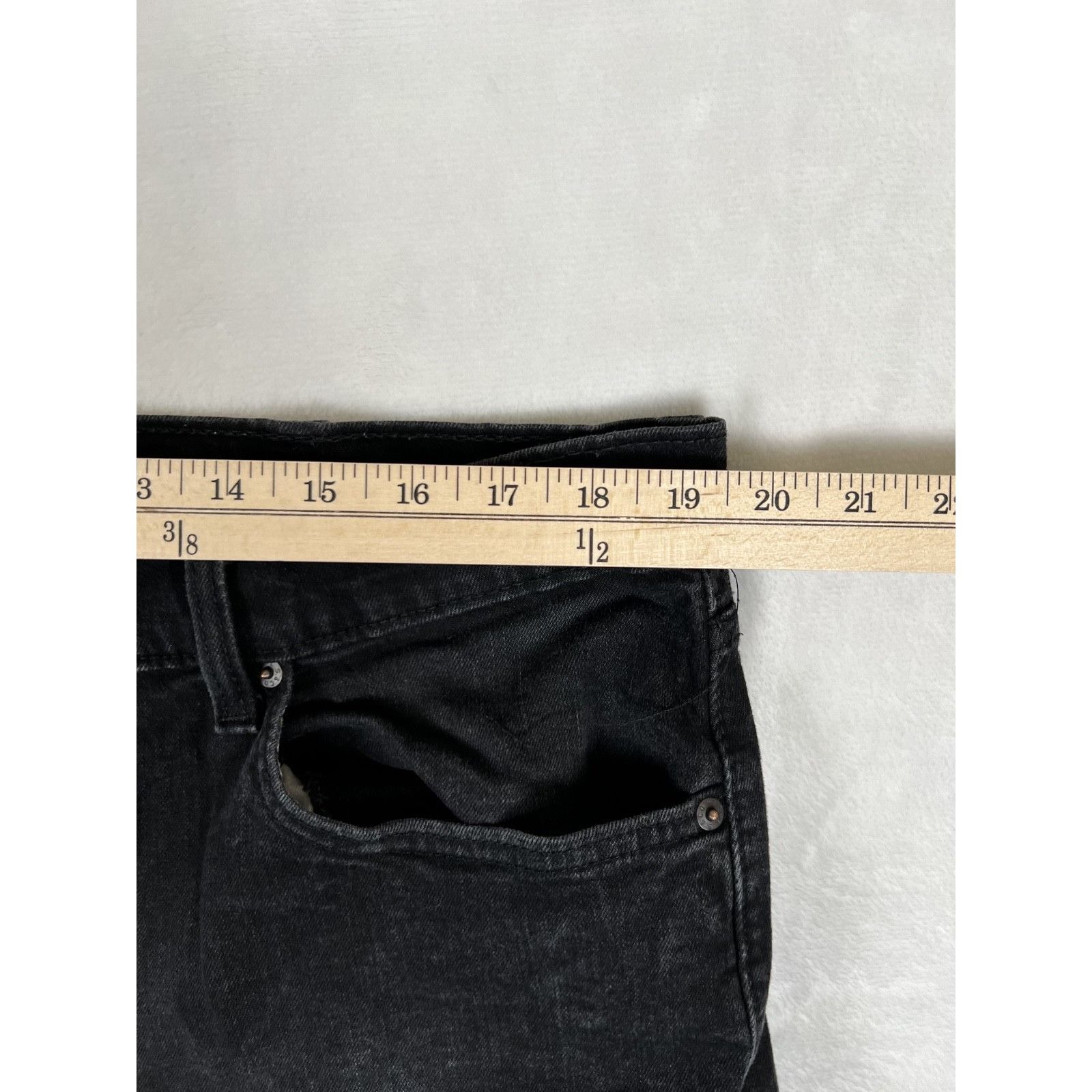 Levi's Vintage Levi’s 505 Black Denim Jeans Size 38x32 Faded Grunge Size US 38 / EU 54 - 7 Thumbnail