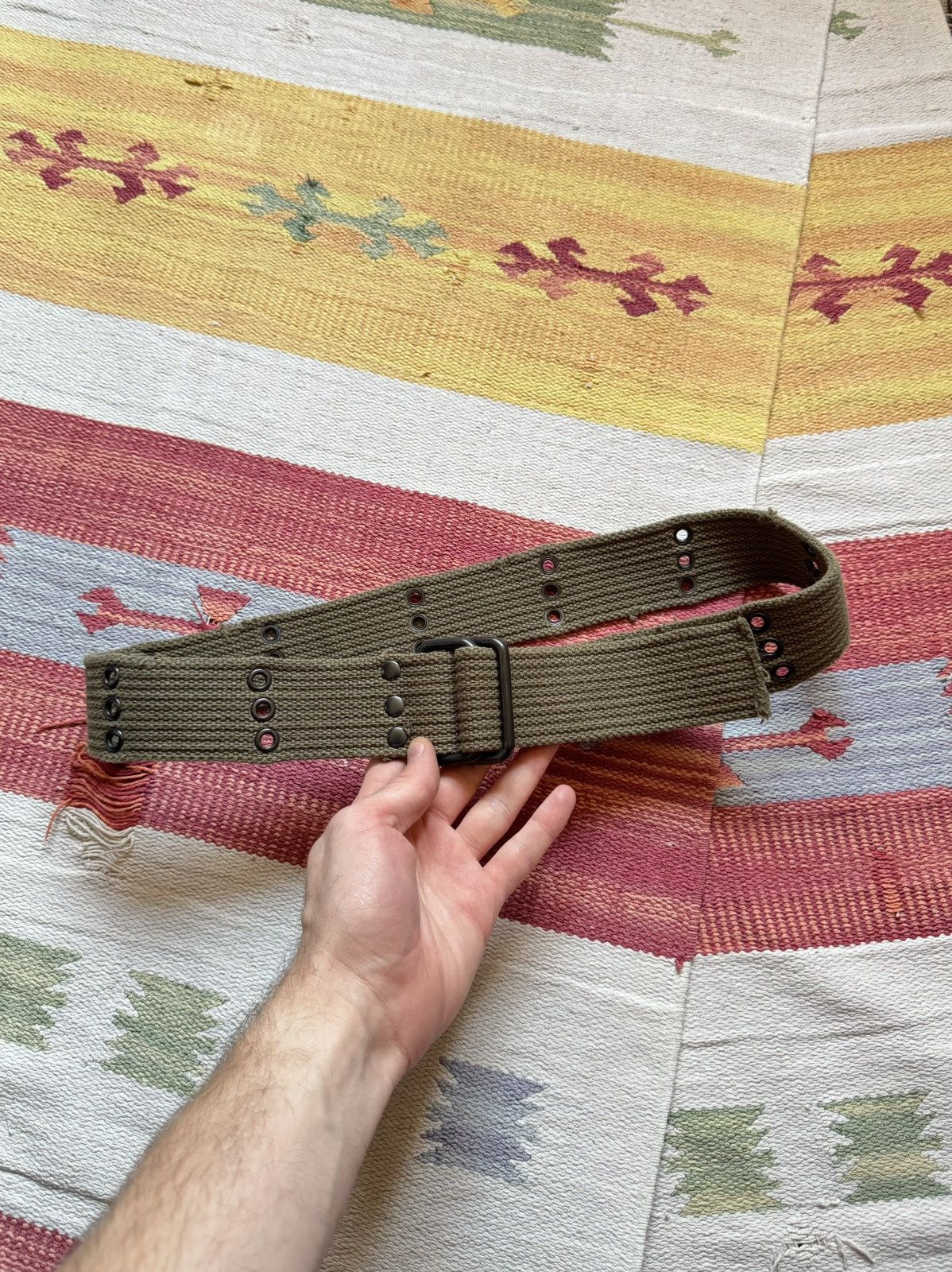 Vintage Vintage 00’s USA y2k Military Khaki Japanese Belt Size ONE SIZE - 1 Thumbnail