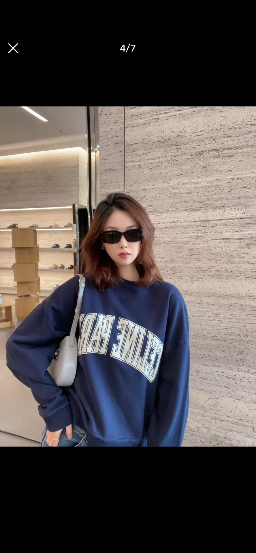 Celine Celine Logo Print Sweatshirt Xinling Worn 1x XL Size XL / US 12-14 / IT 48-50 - 8 Thumbnail