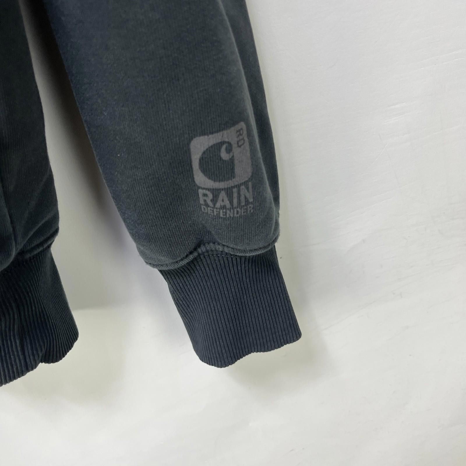 Carhartt Carhartt Black Rain Defender Hoodie Small Size US L / EU 52-54 / 3 - 3 Thumbnail