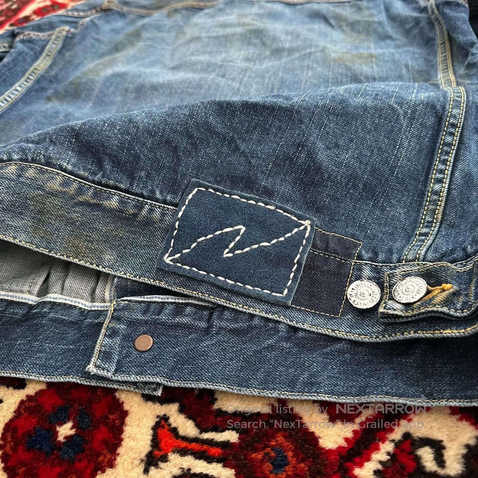 Visvim Visvim 19AW 1000Dry Denim Jacket. Size US L / EU 52-54 / 3 - 7 Thumbnail
