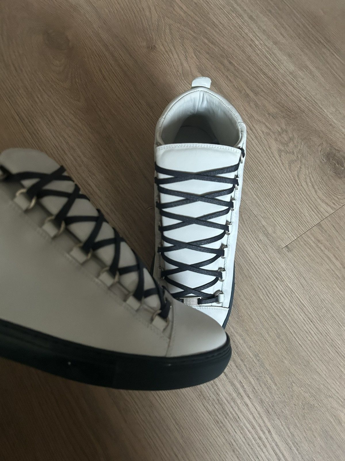 Balenciaga Balenciaga arena Hightop White NEW Size US 10 / EU 43 - 3 Thumbnail