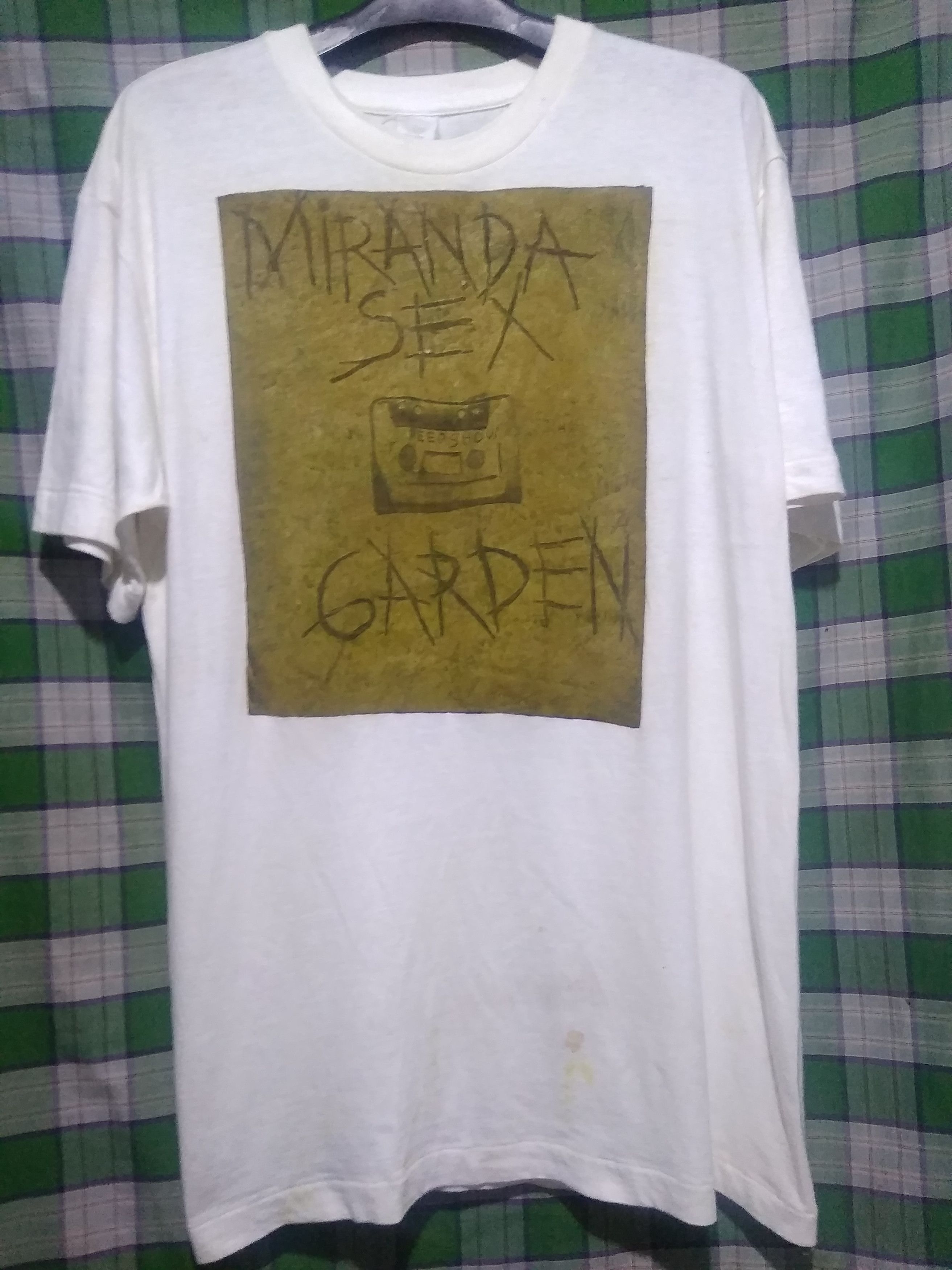 Band Tees Rare Vtg Miranda Sex Garden Gothic rock shoegaze dream pop Size US L / EU 52-54 / 3 - 1 Thumbnail