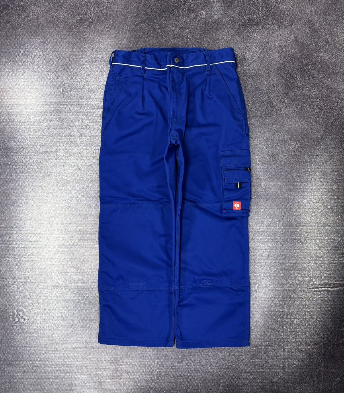 Other Engelbert Strauss Double Knee Blue Workwear Cargo Pants Size US 40 / EU 56 - 1 Thumbnail