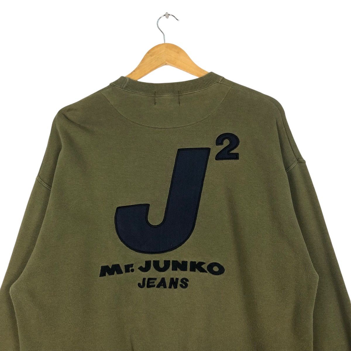 Japanese Brand × Mr. Junko × Vintage Vintage Mr Junko Jean Sweatshirt Japanese Brand Size US M / EU 48-50 / 2 - 8 Thumbnail