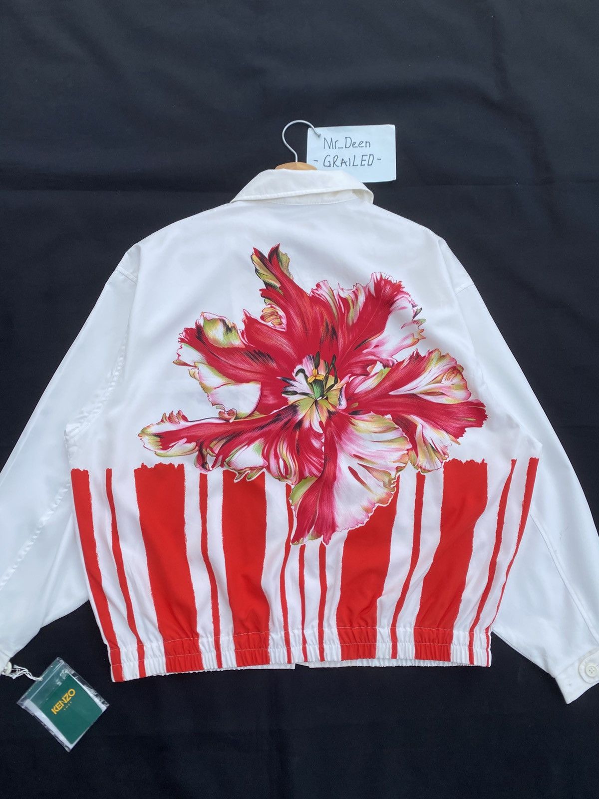 Kenzo Rare Vintage Kenzo Satin Jacket Size US M / EU 48-50 / 2 - 4 Thumbnail