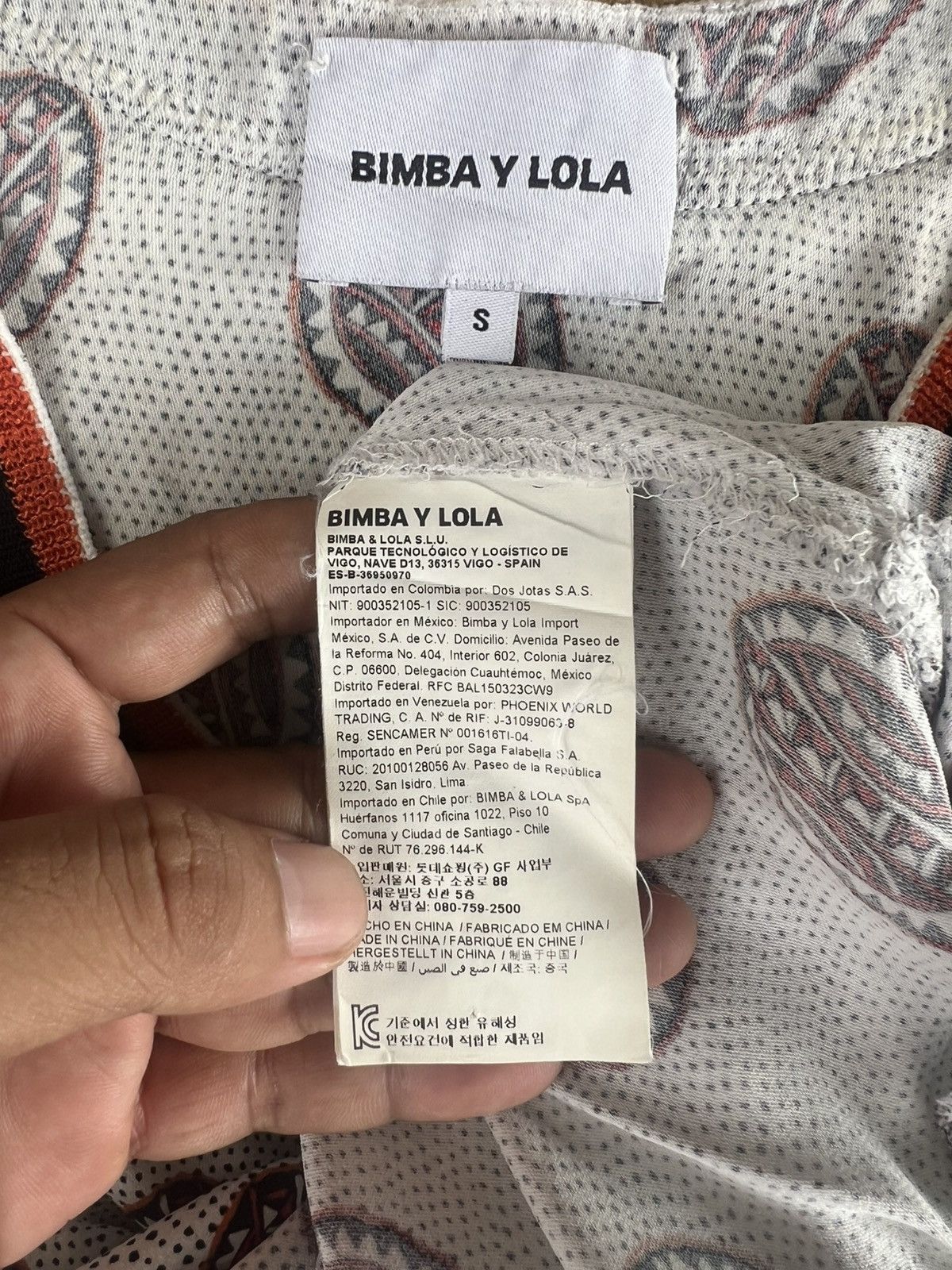 BIMBA Y LOLA Bimba y lola mini dress fullkadot with ornament print Size S / US 4 / IT 40 - 5 Thumbnail