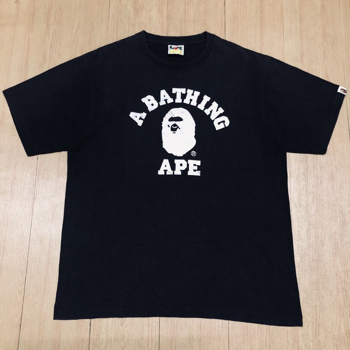 Bape Aurora College Tee Size US L / EU 52-54 / 3 - 1 Thumbnail