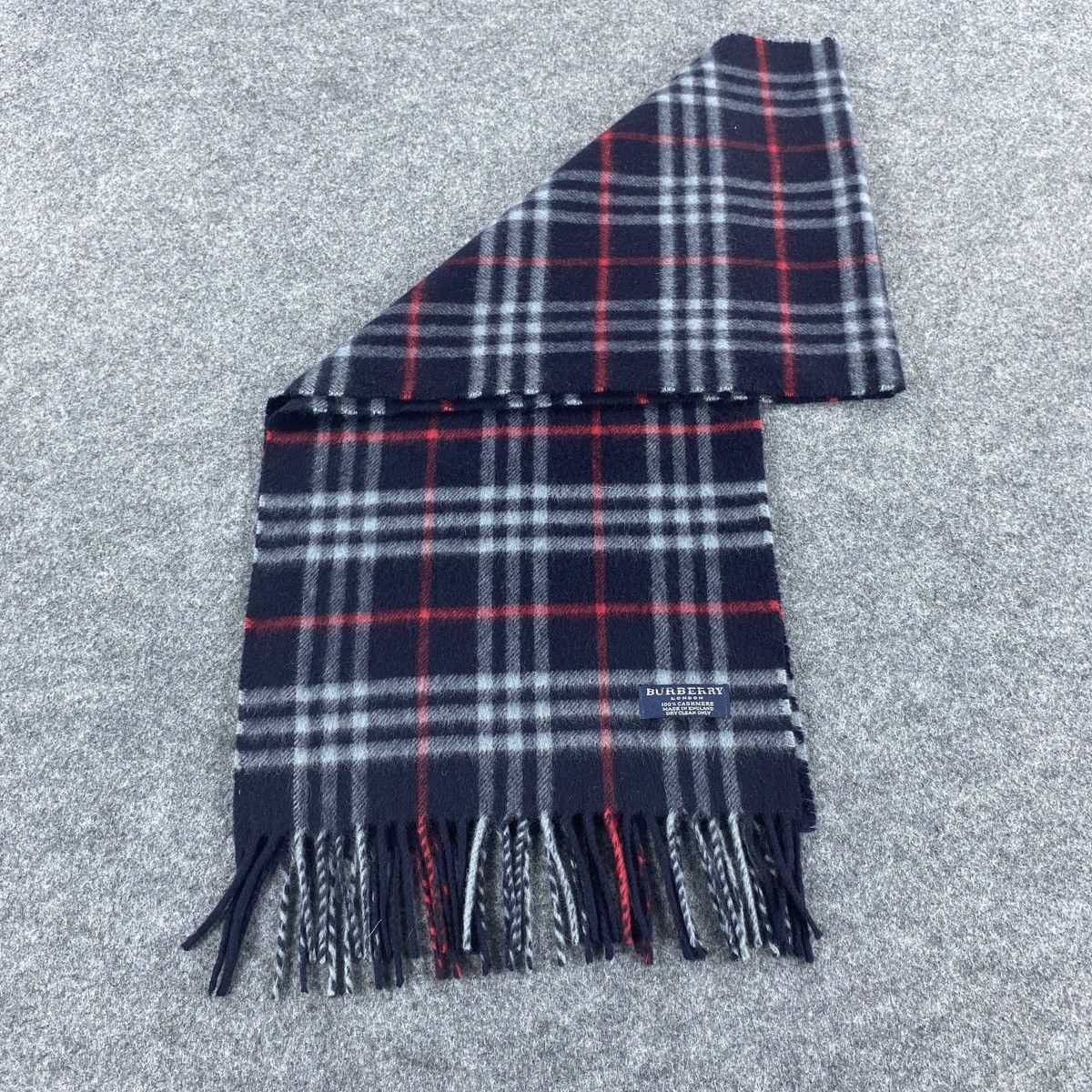 Burberry × Vintage Burberry Scarf # D669 # Muffler # Neckwear # Nova Check Size ONE SIZE - 8 Thumbnail
