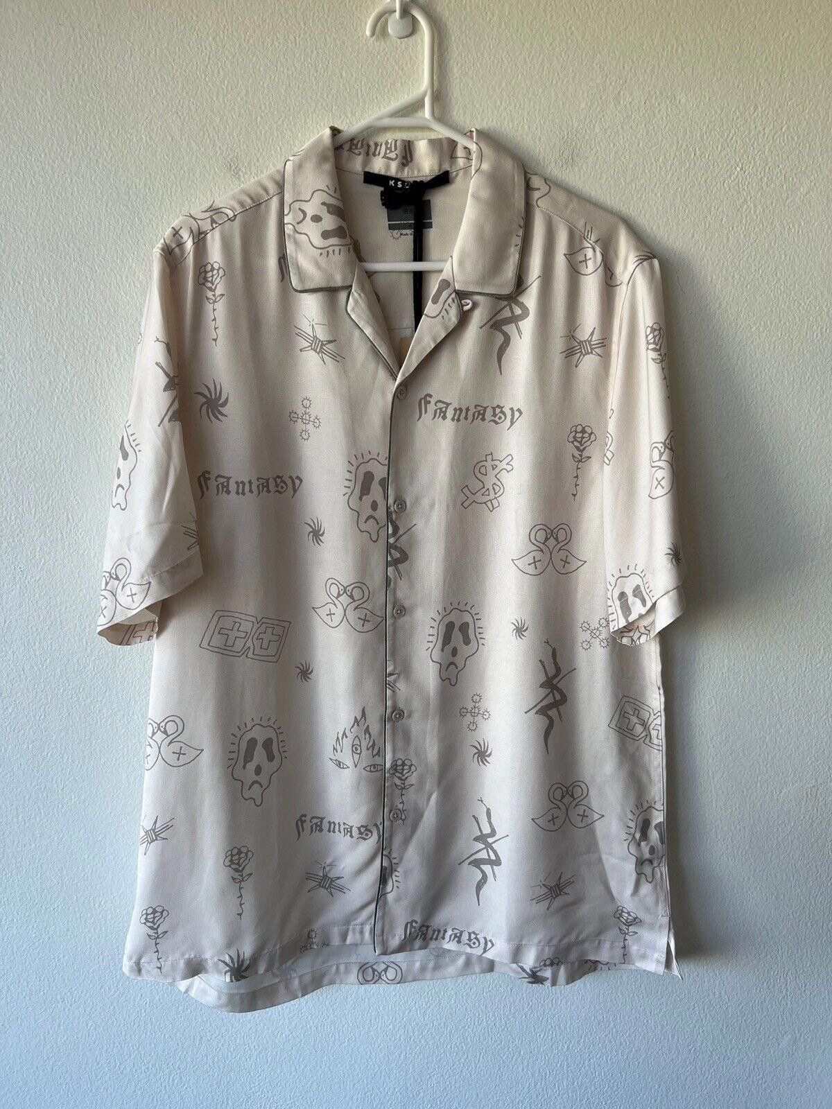 Ksubi new ksubi shirt top medium m stik n poke tan resort Size US M / EU 48-50 / 2 - 1 Thumbnail