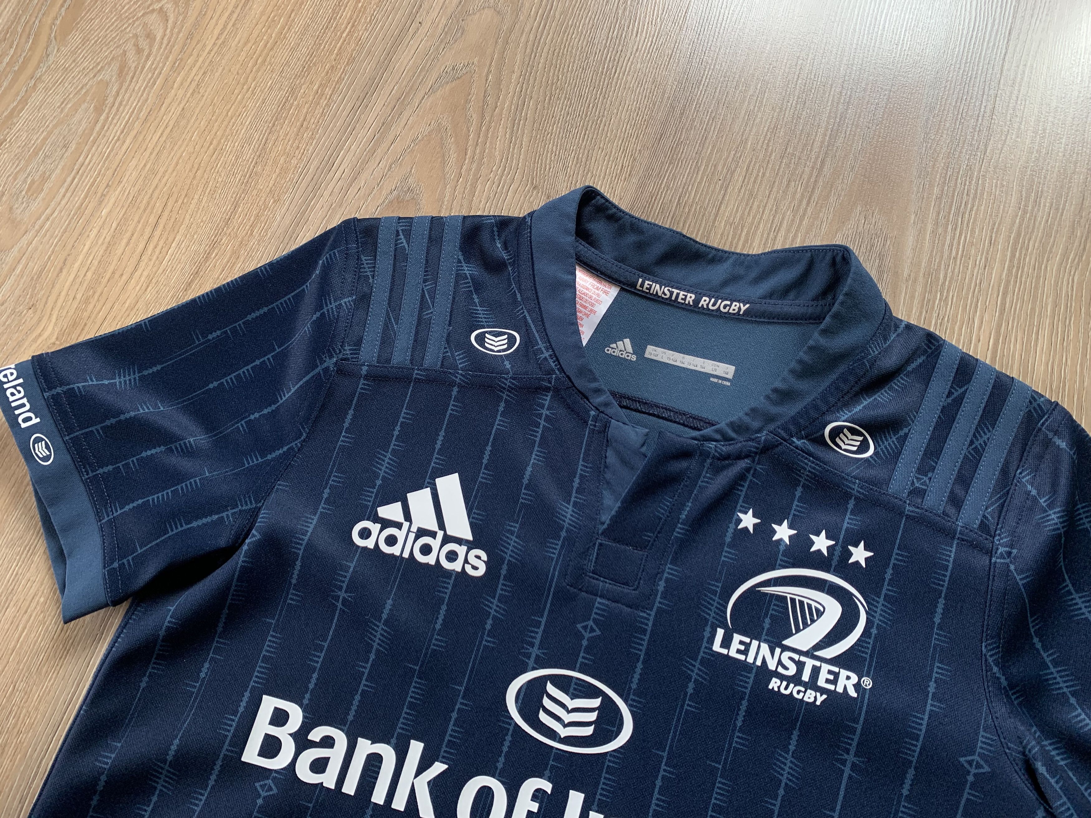 Adidas Adidas Youth Climalite Leinster Rugby Jersey 2018 Size US XS / EU 42 / 0 - 4 Thumbnail