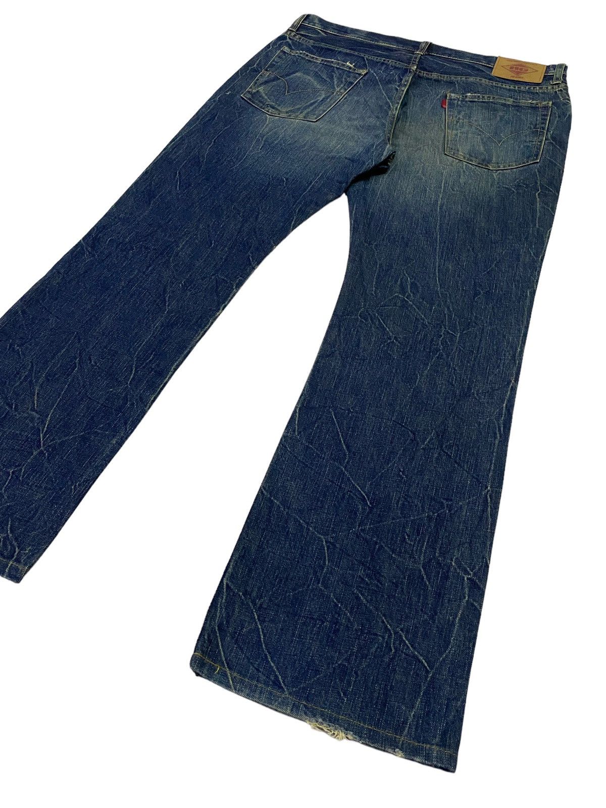 Hysteric Glamour Hysteric Glamour Flare Ripped Distressed Jeans Size US 35 - 23 Thumbnail