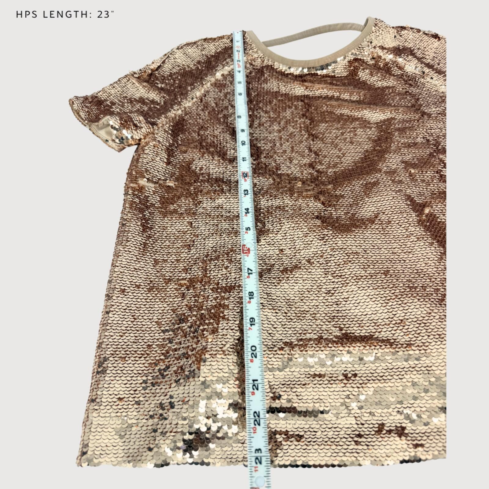 Other Sweaty Betty Disco Sequin Top Rose Gold XS Size XS / US 0-2 / IT 36-38 - 8 Thumbnail