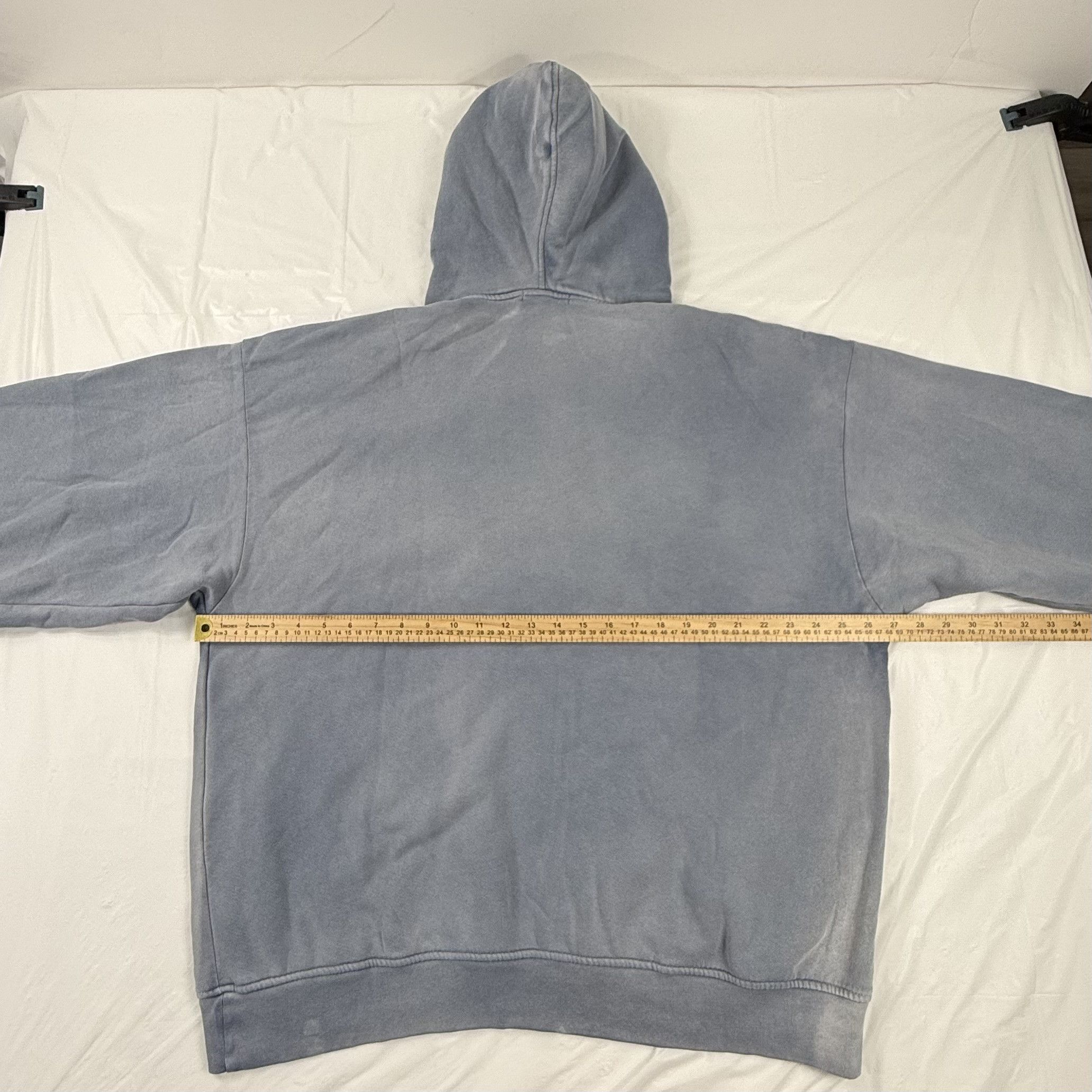 Thirteen Studios Thirteen Studios Faded Blue Heavyweight Hoodie XXL Boxy Fit Size US XXL / EU 58 / 5 - 5 Thumbnail