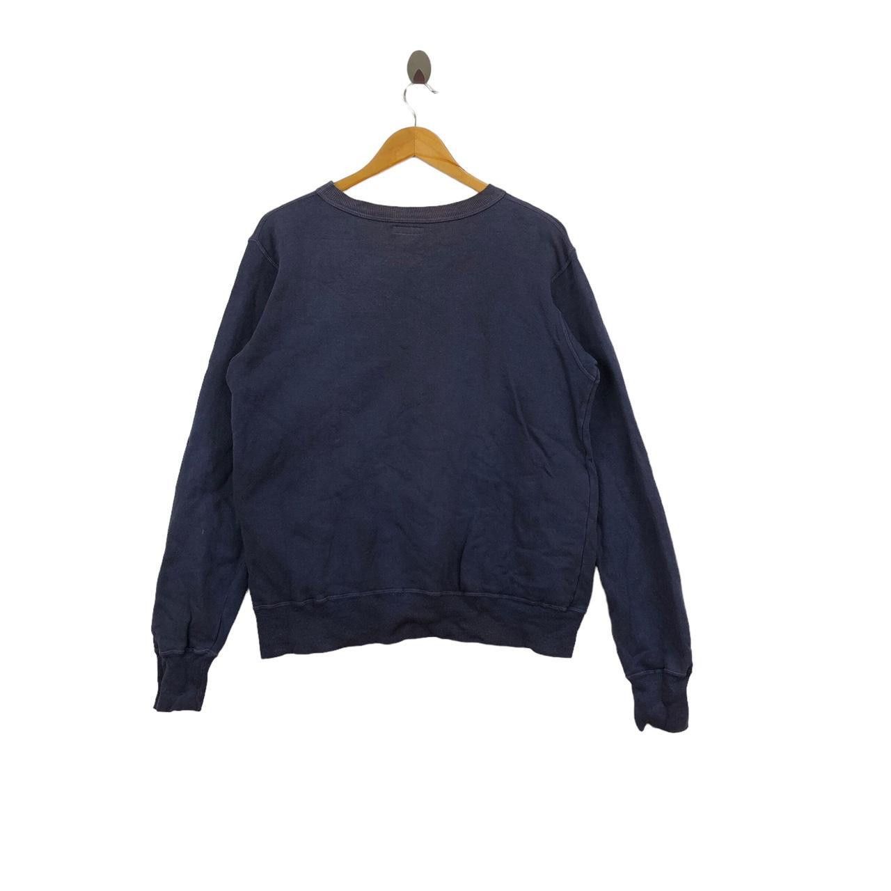 Blue Blue Japan Vintage BLUE BLUE JAPAN Natural Dye Indigo Sweatshirt Size US M / EU 48-50 / 2 - 2 Thumbnail