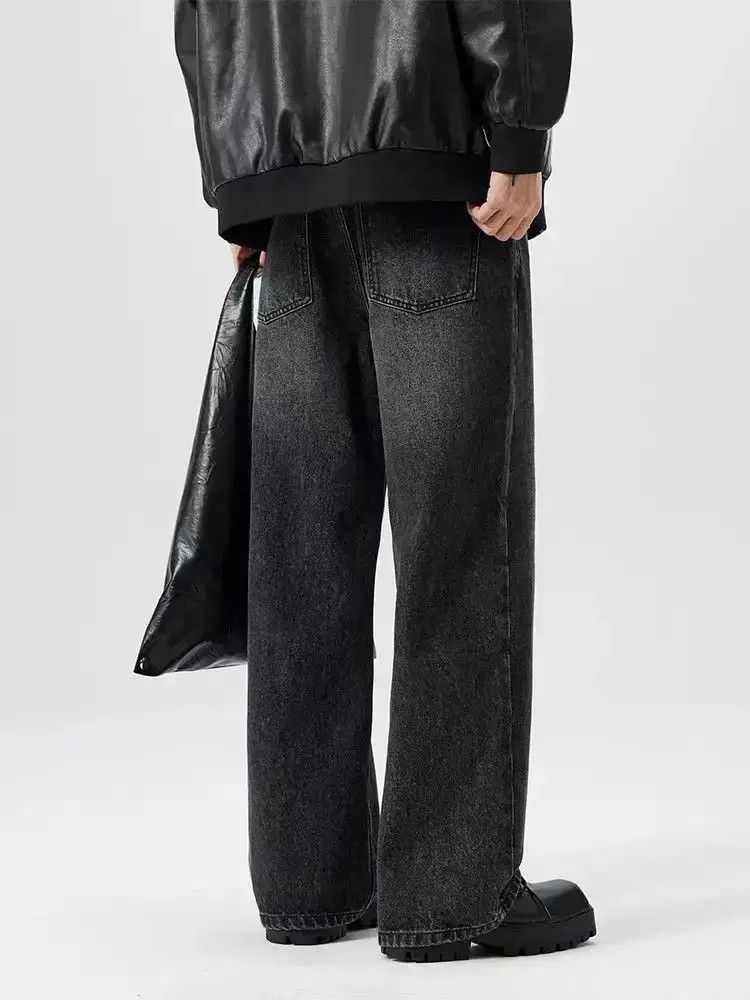 Japanese Brand Vintage Trendy American High Street Black Jeans Size US 32 / EU 48 - 6 Thumbnail