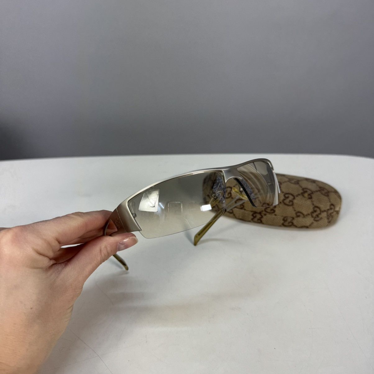 Gucci GUCCI vintage sunglasses Size ONE SIZE - 2 Thumbnail