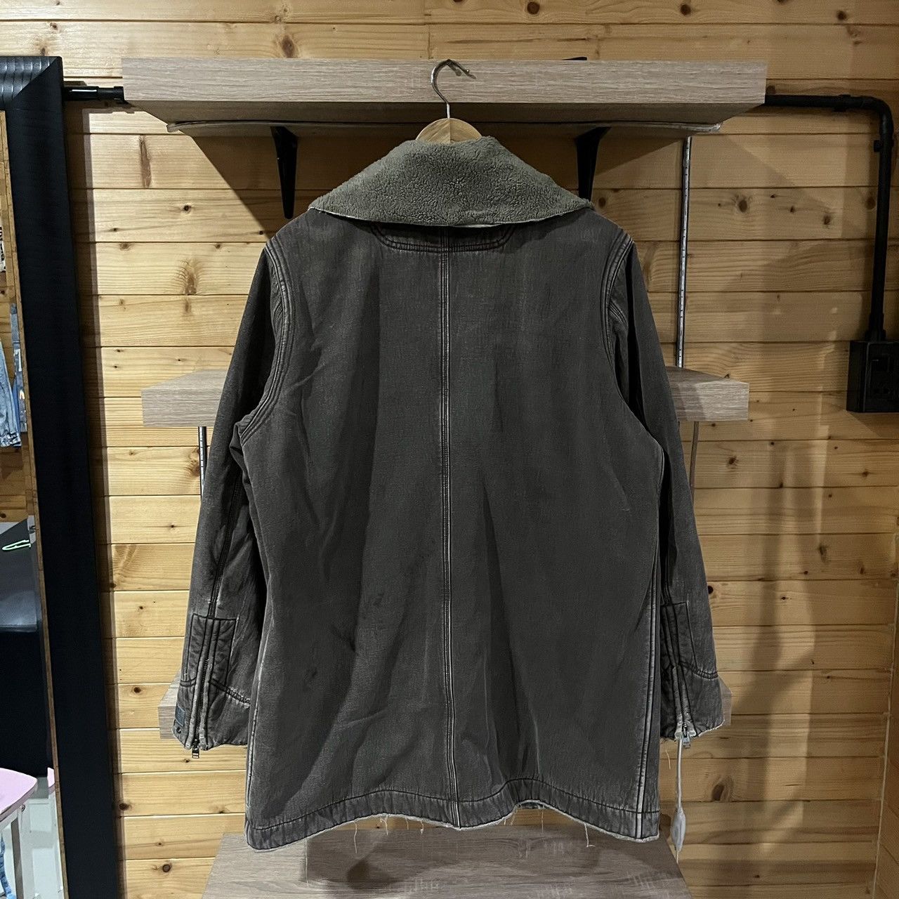Diesel × Vintage Vintage diesel sicherheitsbekleidung faded distressed jacket Size US S / EU 44-46 / 1 - 2 Thumbnail