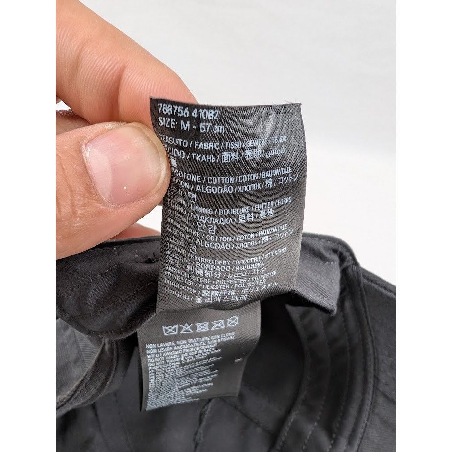 Balenciaga o1rshd1 Size:M / Cap / Hat in Black/Grey Size ONE SIZE - 12 Thumbnail