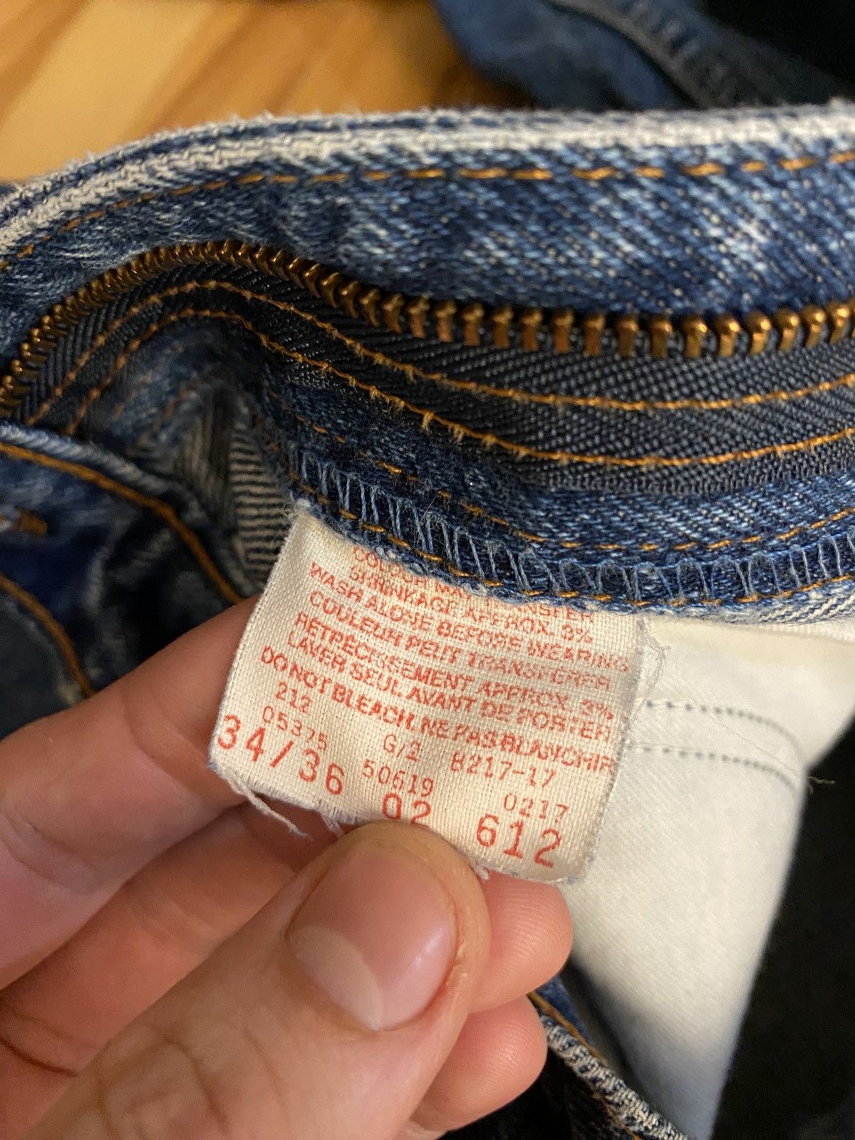 Levi's Vintage Clothing Vintage orange tab levis Size US 34 / EU 50 - 4 Thumbnail