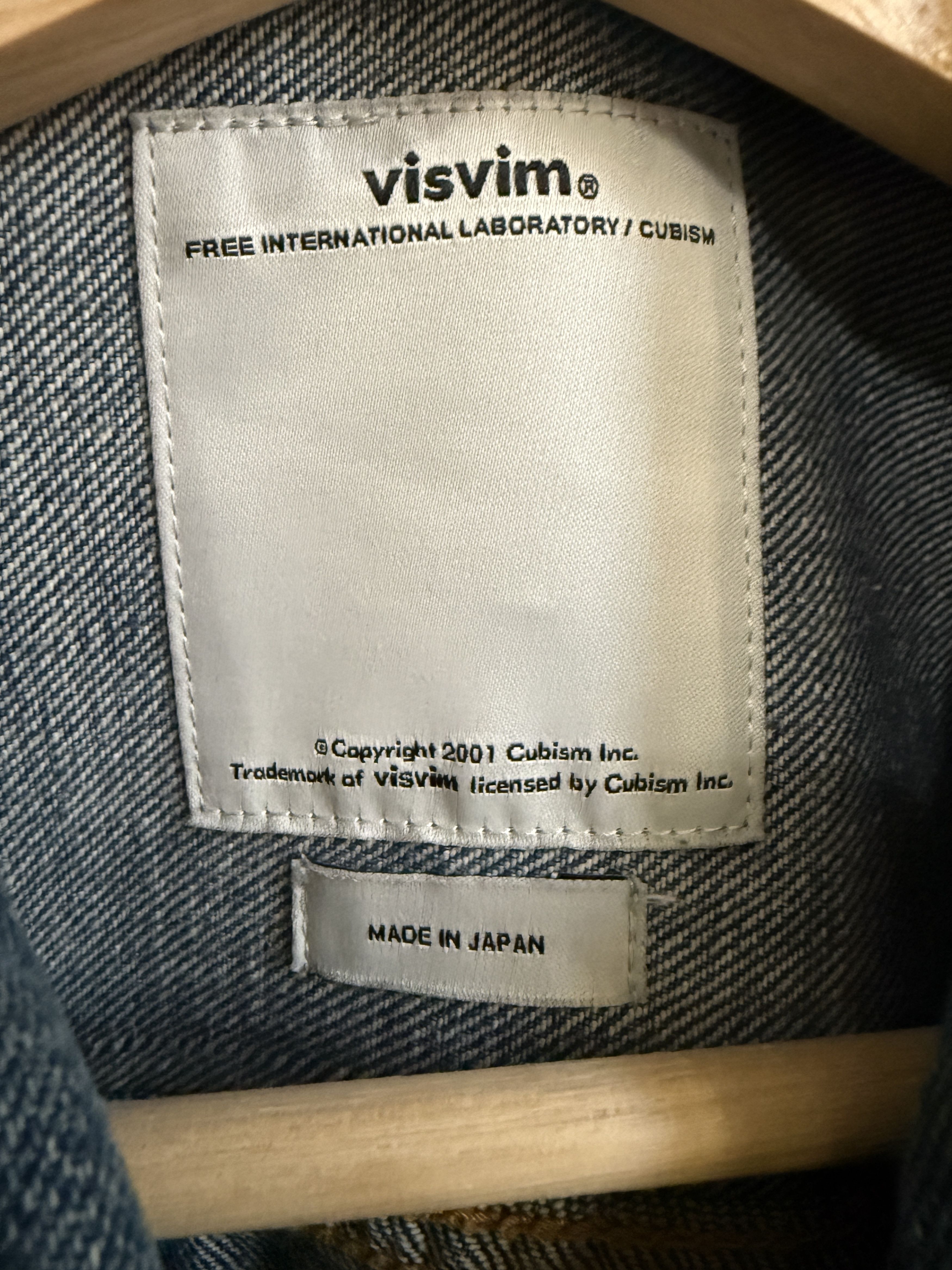 Visvim visvim SS 101 Denim JKT DMGD-1001 Size US M / EU 48-50 / 2 - 12 Thumbnail