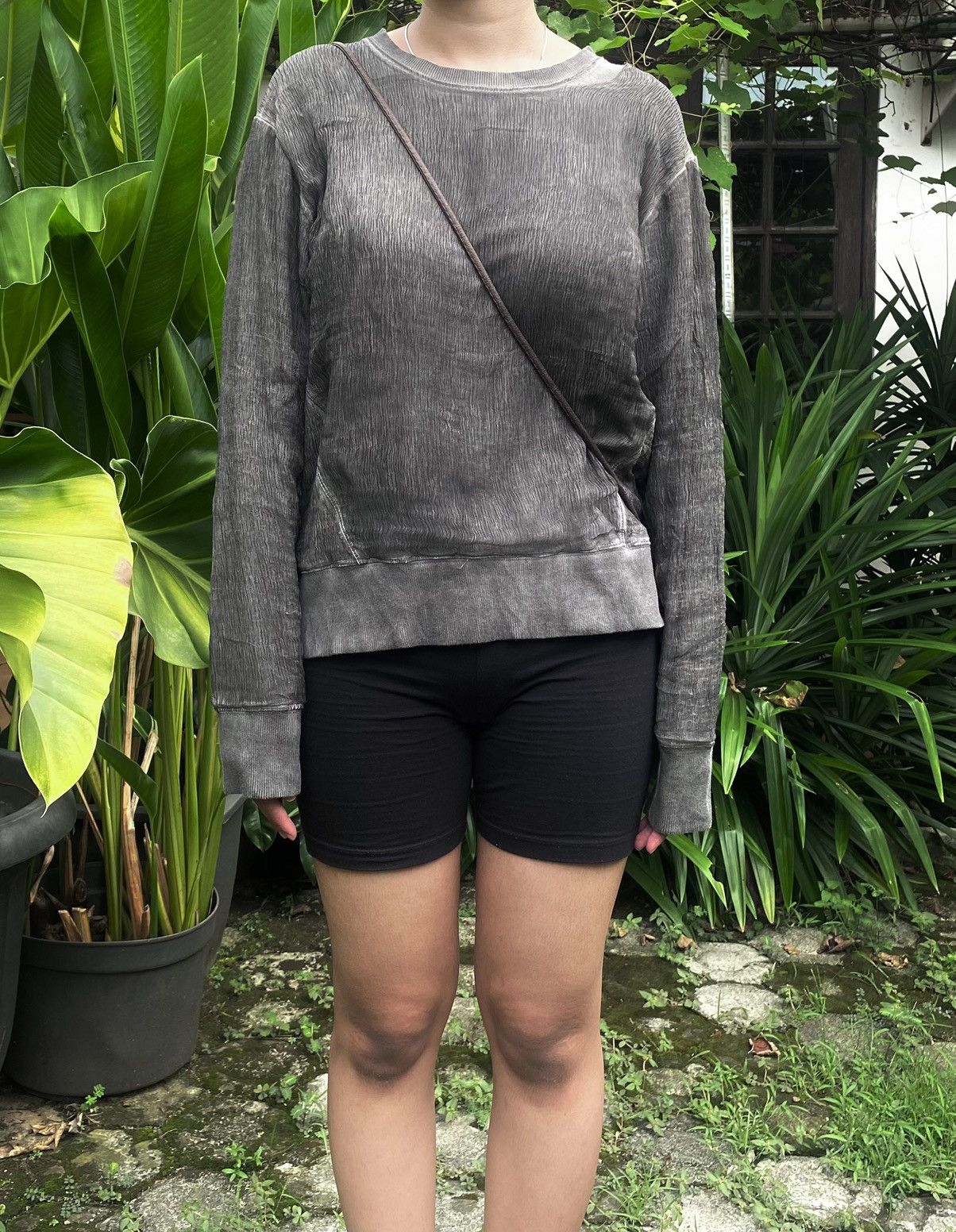 Offer‼️ Helmut Lang Aesthetic Destroy Distressed Sweatshirt