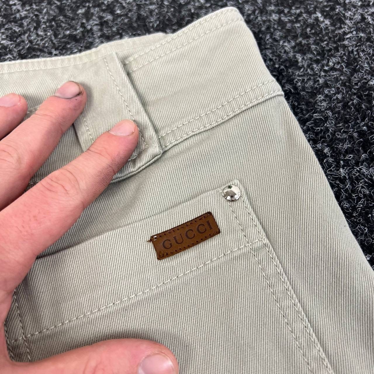 Gucci Women Gucci vintage pants avant garde luxury Size 27" / US 4 / IT 40 - 3 Thumbnail