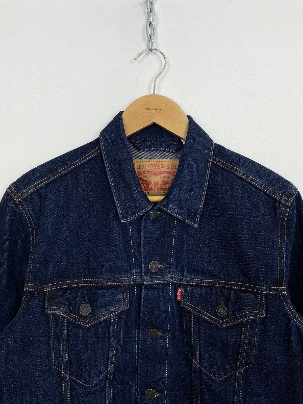 Levi's Levis Long Sleeve Trucker Denim Jacket Men’s Size Small Size US S / EU 44-46 / 1 - 2 Thumbnail