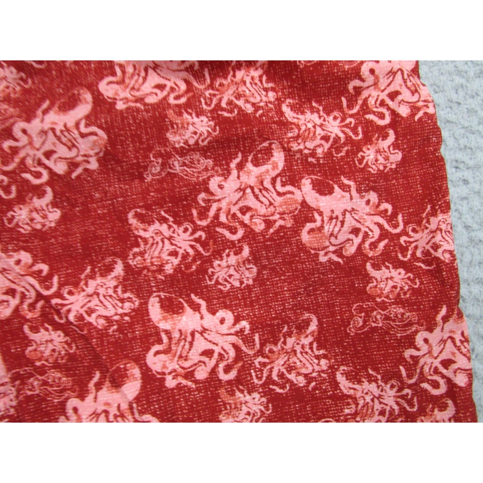 Sperry Sperry Shorts Mens 30 Red Submersible Hybrid Walkshort Squid Octopus Print Beach Chino Casual Size US 30 / EU 46 - 3 Thumbnail