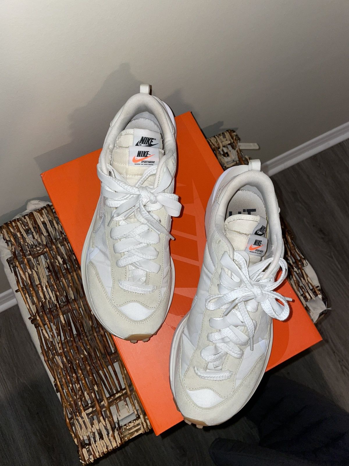 Nike × Sacai Nike Sacai Vaporwaffle “Sail Gum” Size US 10.5 / EU 43-44 - 5 Thumbnail