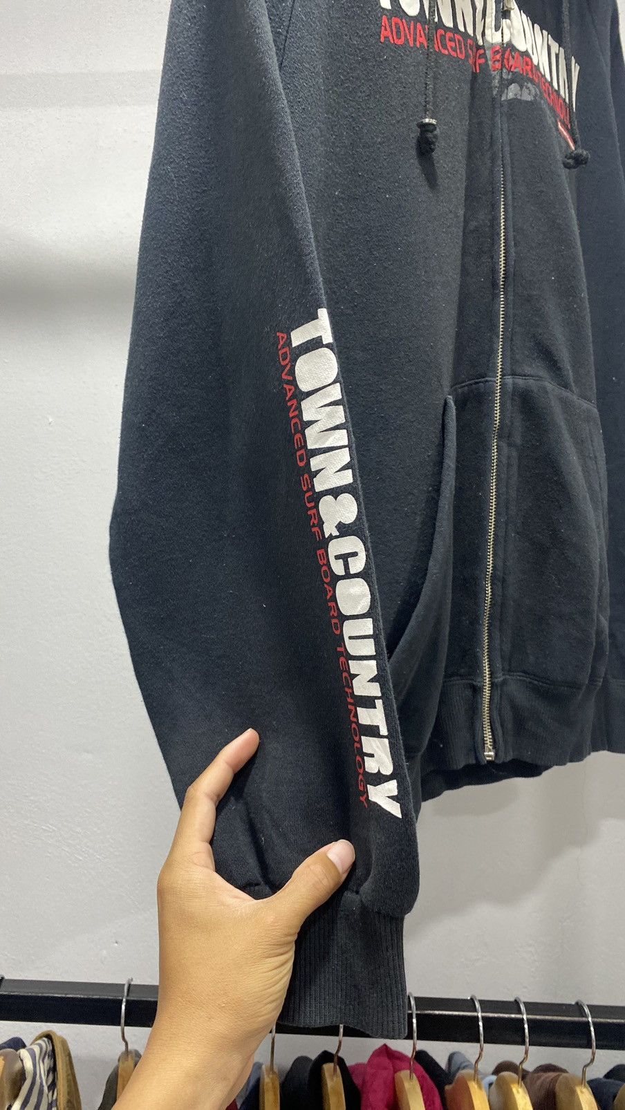 JNCO × Vintage T&C Surf Hip Hop Zipper Hoodie Poem Size US M / EU 48-50 / 2 - 8 Thumbnail