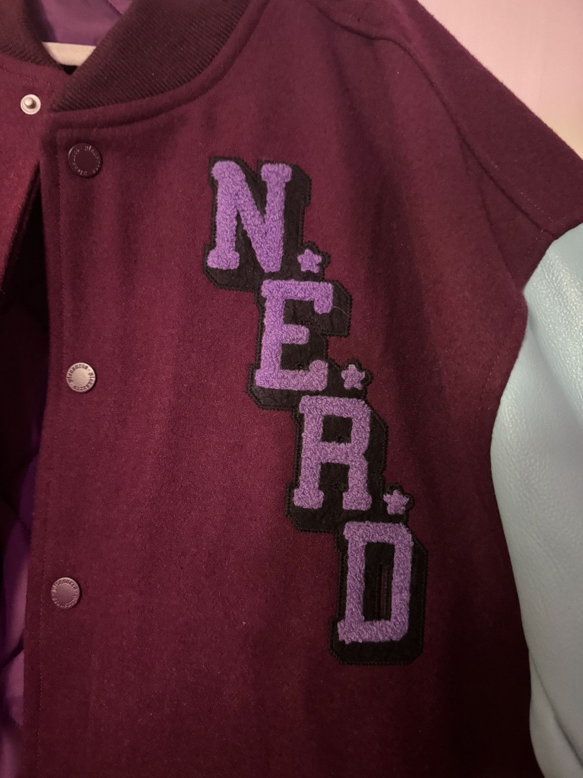 Pleasures Pleasures N.E.R.D. Varsity Jacket XXL Size US XXL / EU 58 / 5 - 6 Thumbnail