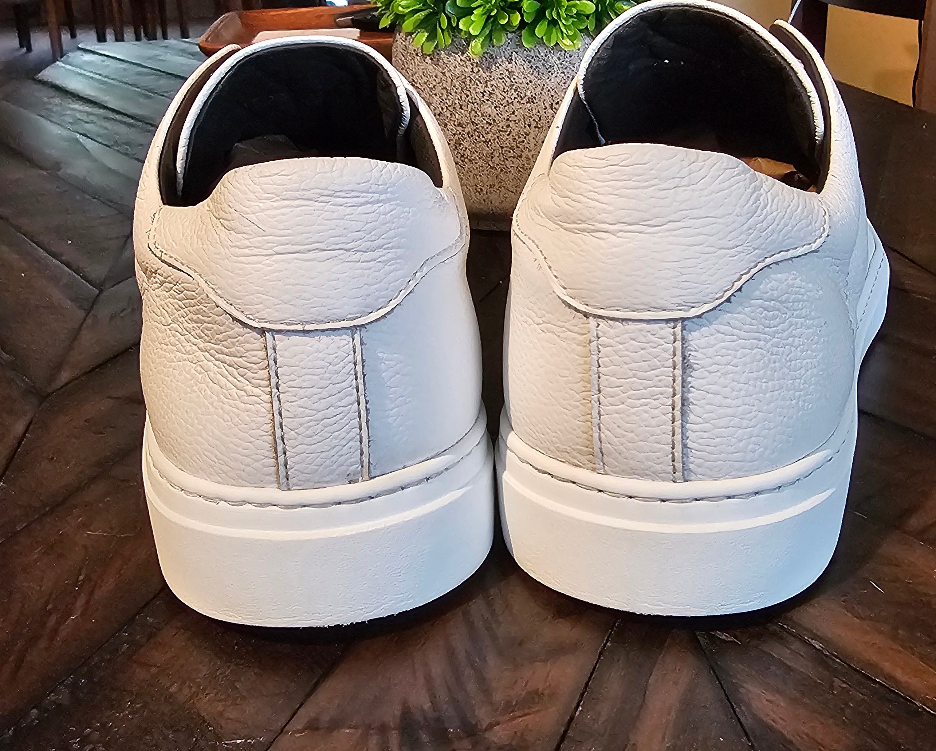 To Boot New York To Boot NY Bolla White Leather Sneakers Men's 11 EUC Size US 11 / EU 44 - 4 Thumbnail