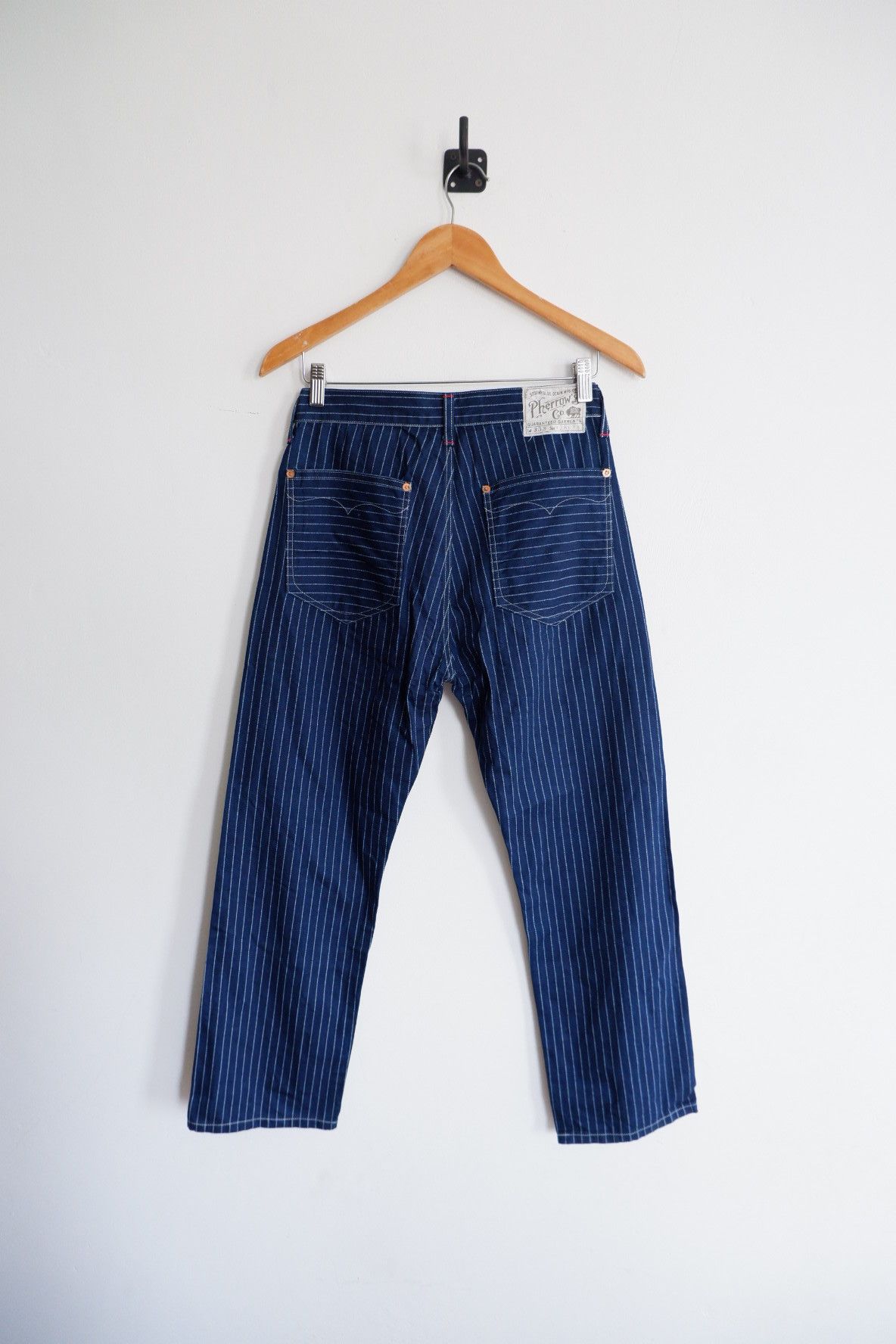Pherrow's Vtg Pherrows Lot 333 Wabash Indigo Pants Size US 28 / EU 44 - 2 Thumbnail