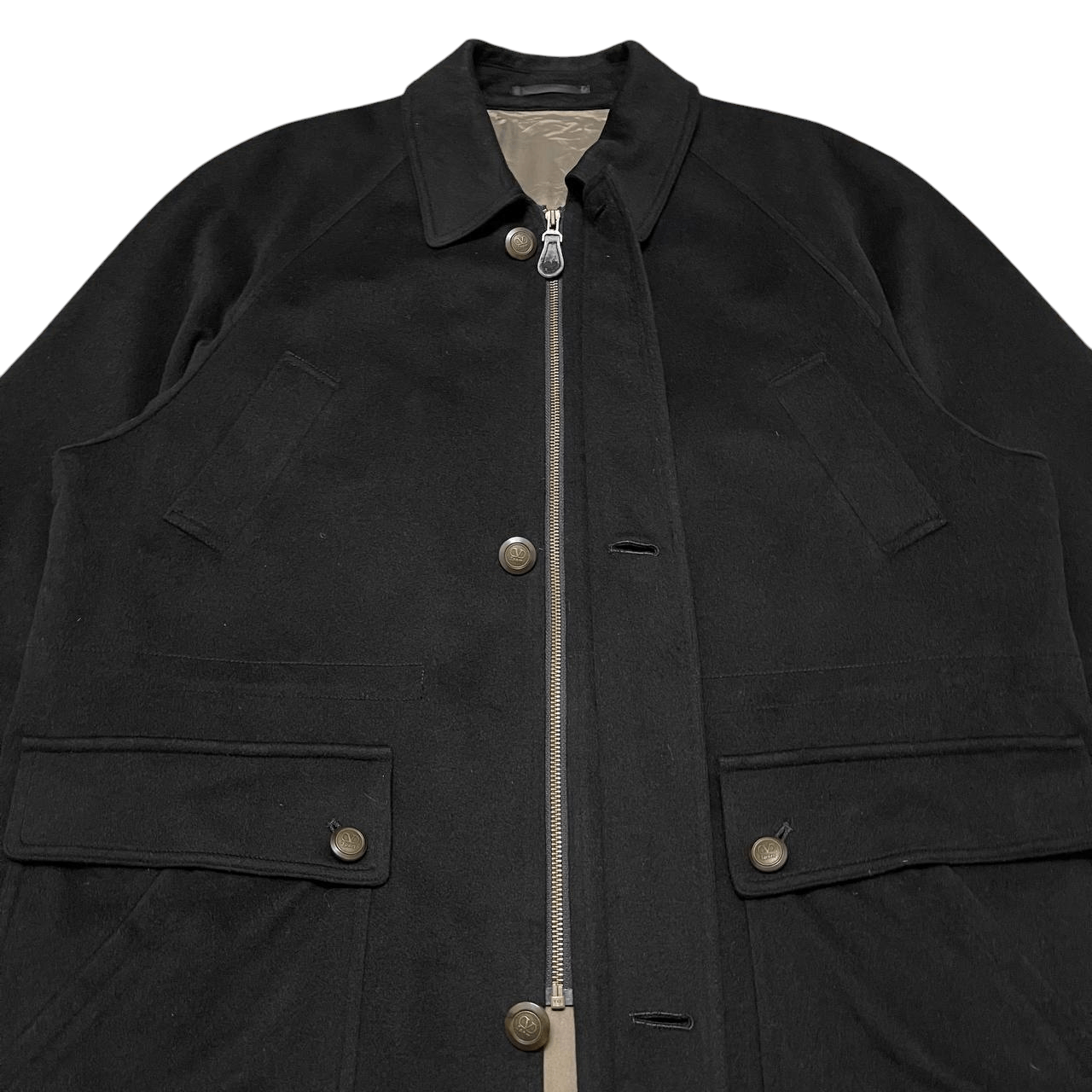 Valentino Vintage Valentino Garavani Sports Soft Wool (Cashmere) Coat Size US M / EU 48-50 / 2 - 8 Thumbnail