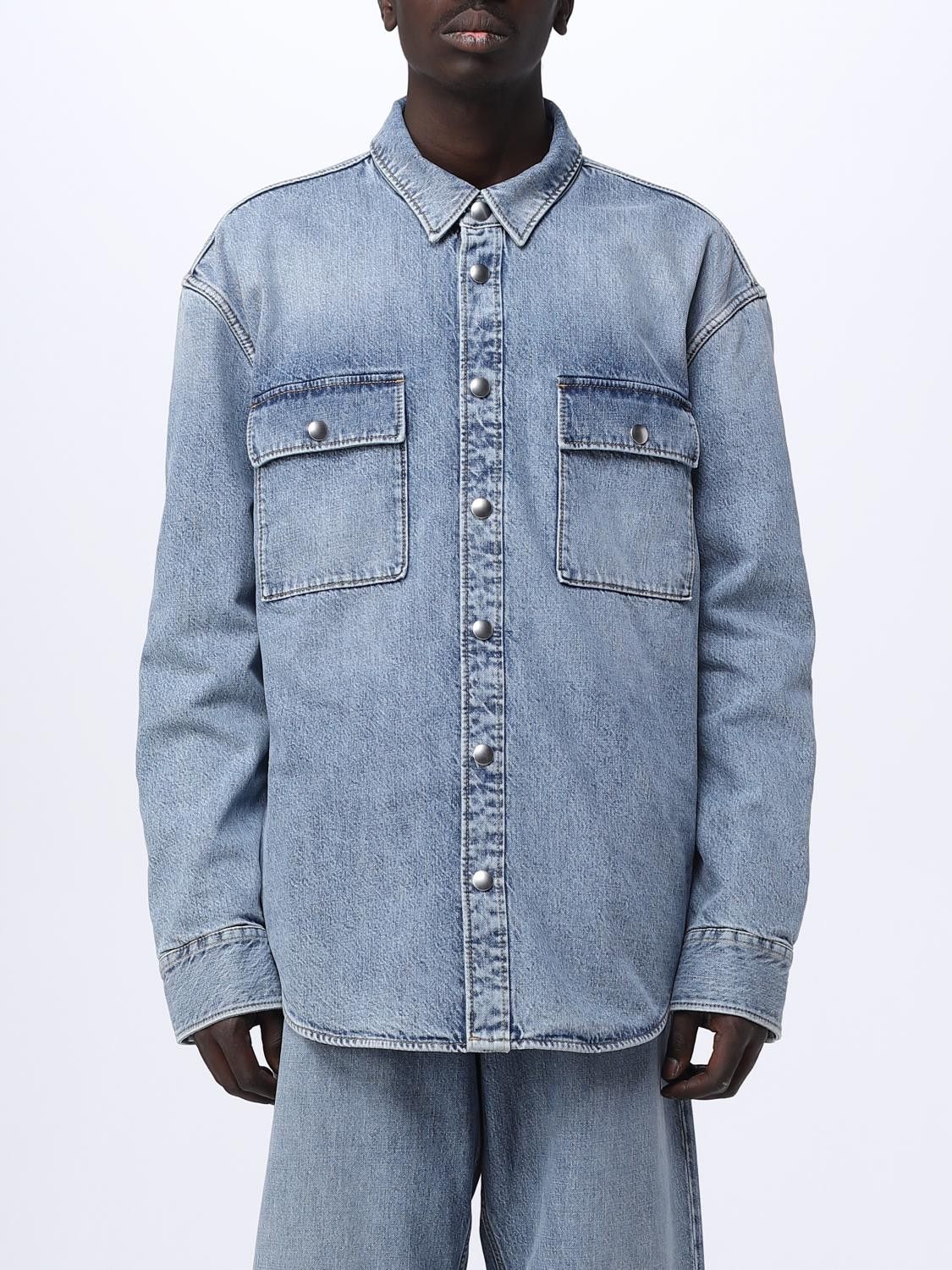 Bottega Veneta o1y0526 Denim Jacket in Blue Size US S / EU 44-46 / 1 - 1 Thumbnail